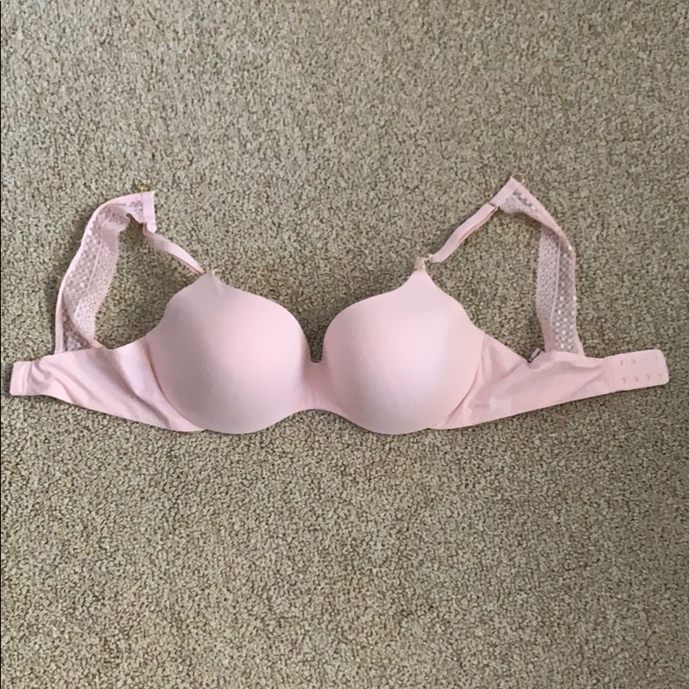 baby pink bra